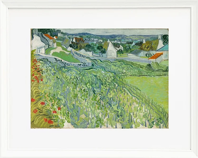 Weinberge bei Auvers - 1890