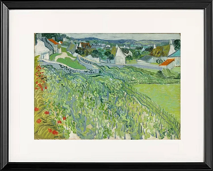 Weinberge bei Auvers - 1890