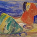 Weinende Frau am Strand – 1906