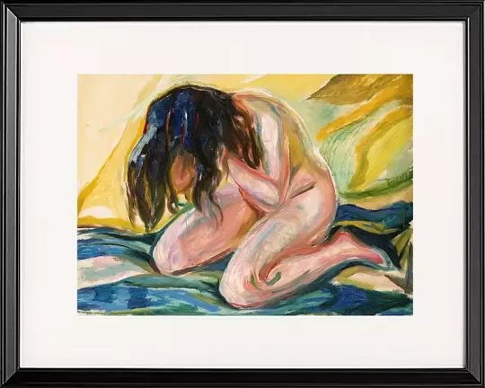 Weinender Akt – 1919