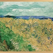 Weizenfeld mit Kornblumen - 1890