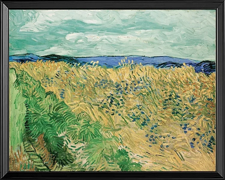 Weizenfeld mit Kornblumen - 1890