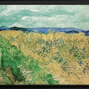 Weizenfeld mit Kornblumen - 1890