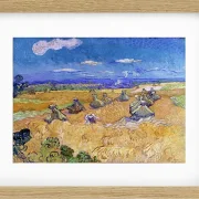 Hvedemarker med høster, Auvers - 1887