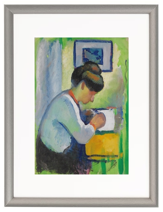 Schreibende Frau - 1910