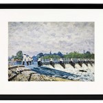 Molesey Weir, Hampton Court - 1874