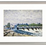 Molesey Weir, Hampton Court - 1874