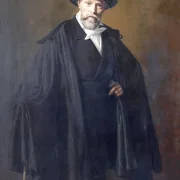 Wilhelm Marstrand | Maleren Constantin Hansen - 1862 | Indrammet kunsttryk | Danmarks Guldalder