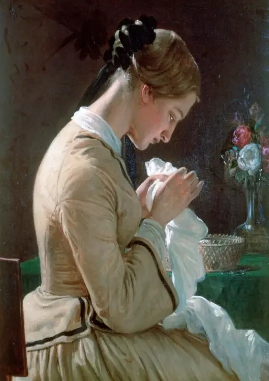 Wilhelm Marstrand | Portræt af Thora Maria Borch – 1830 | Indrammet kunsttryk | Danmarks Guldalder