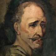 Wilhelm Marstrand | Don Quixote – 1827 | Indrammet kunsttryk | Danmarks Guldalder