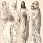 Wilhelm Marstrand | Christus und der ungläubige Thomas – 1870 | Gerahmter Kunstdruck | Goldenes Zeitalter Dänemark