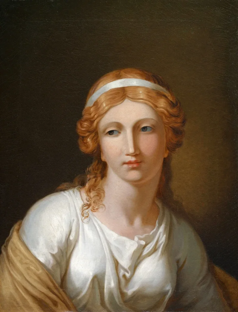 Wilhelm Tischbein – Helen  1787 | Giclée Kunstdruck gerahmt