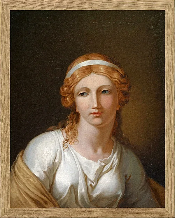 Wilhelm Tischbein – Helen  1787 | Giclée Kunstdruck gerahmt