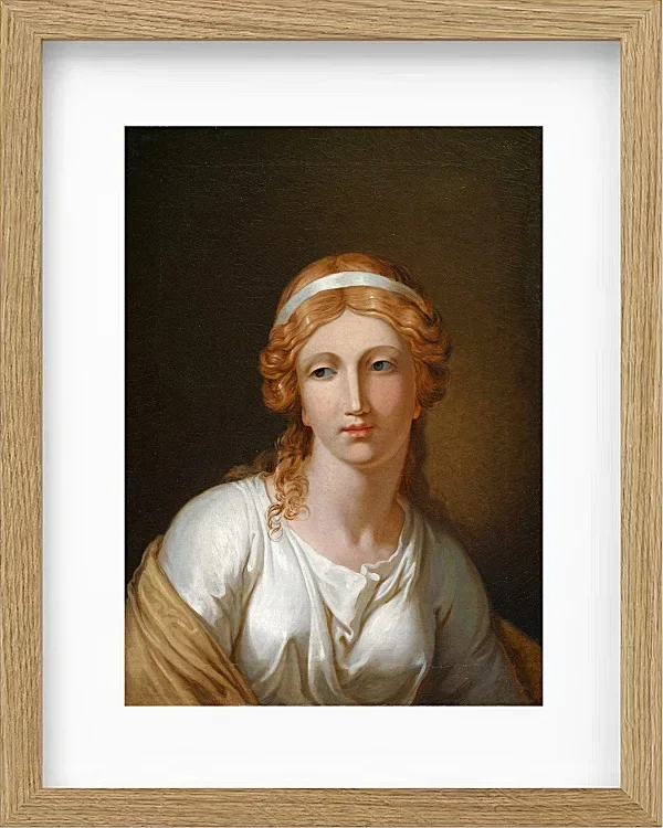 Wilhelm Tischbein – Helen  1787 | Giclée Kunstdruck gerahmt