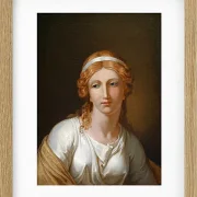 Wilhelm Tischbein – Helen  1787 | Giclée Kunstdruck gerahmt