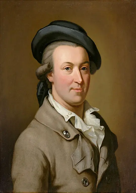 Wilhelm Tischbein | Hans Jakob Irminger - 1782 | Indrammet kunsttryk | Klassicisme | formida