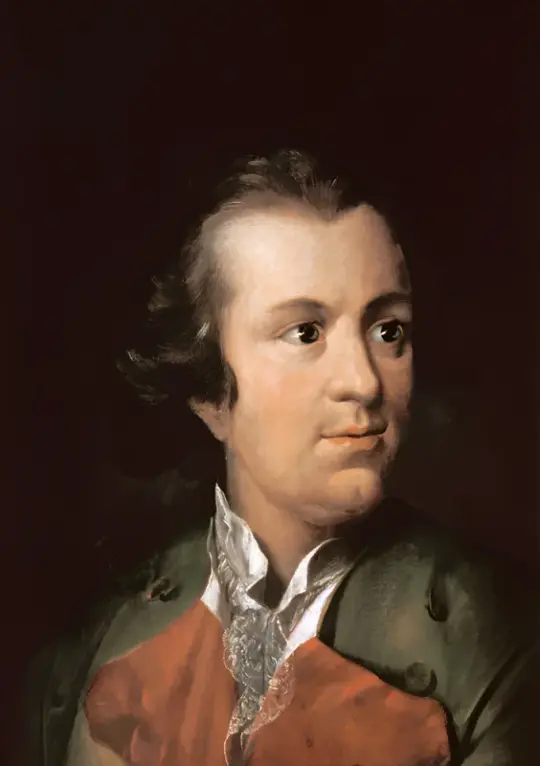 Wilhelm Tischbein | Lessing Gotthold Ephraim - 1765 | Indrammet kunsttryk | Klassicisme | formida