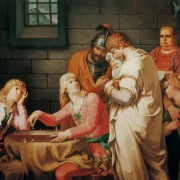 Wilhelm Tischbein | Konradin Todesurteil - 1784 | Gerahmter Kunstdruck | Klassizismus | formida