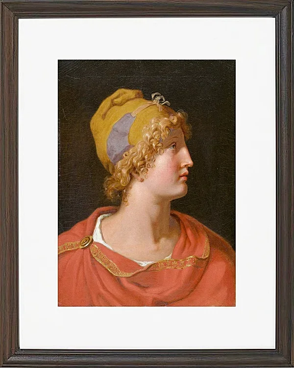 Wilhelm Tischbein – Paris  1787 | Giclée Kunstdruck gerahmt