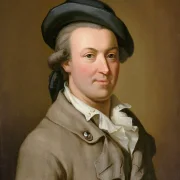 Wilhelm Tischbein – Porträt des Hans Jakob Irminger  1782 | Giclée Kunstdruck gerahmt