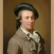 Wilhelm Tischbein – Porträt des Hans Jakob Irminger  1782 | Giclée Kunstdruck gerahmt