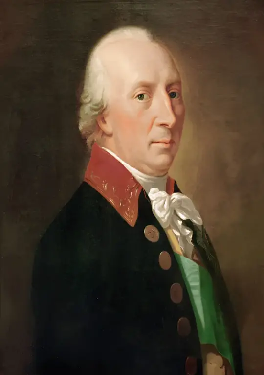 Wilhelm Tischbein | Herzog Peter Friedrich Ludwig von Oldenburg - 1809 | Indrammet kunsttryk | Klassicisme | formida
