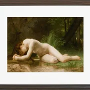 William Bouguereau – Biblis 1895 | Giclée Kunstdruck gerahmt