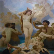 William Bouguereau – Die Geburt der Venus 1879 | Giclée Kunstdruck gerahmt