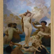 William Bouguereau – Die Geburt der Venus 1879 | Giclée Kunstdruck gerahmt