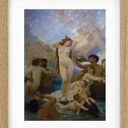 William Bouguereau – Die Geburt der Venus 1879 | Giclée Kunstdruck gerahmt