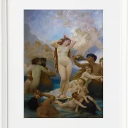 William Bouguereau – Die Geburt der Venus 1879 | Giclée Kunstdruck gerahmt