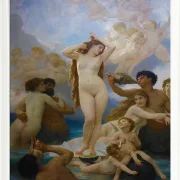 William Bouguereau – Die Geburt der Venus 1879 | Giclée Kunstdruck gerahmt