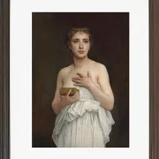 William Bouguereau – Pandora 1890 | Giclée Kunstdruck gerahmt