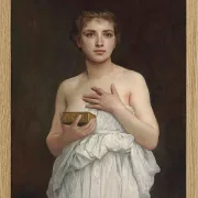 William Bouguereau – Pandora 1890 | Giclée Kunstdruck gerahmt