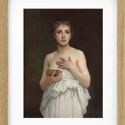 William Bouguereau – Pandora 1890 | Giclée Kunstdruck gerahmt