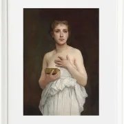 William Bouguereau – Pandora 1890 | Giclée Kunstdruck gerahmt