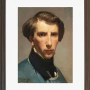 William Bouguereau – Selbstporträt 1880 | Giclée Kunstdruck gerahmt