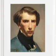William Bouguereau – Selbstporträt 1880 | Giclée Kunstdruck gerahmt