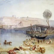William Turner | Udsigt over Château Saint Germain en Laye - 1830 | Indrammet kunsttryk | Romantic | formida