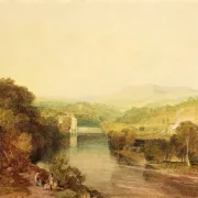William Turner | Addingham Mølle, West Yorkshire - 1808 | Indrammet kunsttryk | Romantic | formida