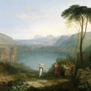 William Turner | Æneas og den cumanske sibylle - 1815 | Indrammet kunsttryk | Romantic | formida