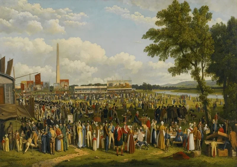William Turner | Årets markedsscene – 1822 | Indrammet kunsttryk | Romantic | formida