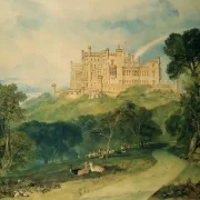 William Turner | Ansicht von Schloss Belvoir - 1816 | Indrammet kunsttryk | Romantic | formida