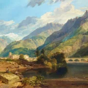 William Turner | Bonneville, Savoyen - 1803 | Gerahmter Kunstdruck | Romantik | formida