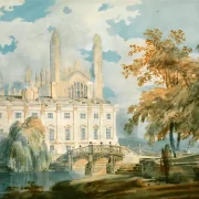 William Turner | King's College Chapel, Cambridge - 1793 | Gerahmter Kunstdruck | Romantik | formida