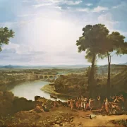 William Turner | Åbningsfestivalen for vinhøsten - 1803 | Indrammet kunsttryk | Romantic | formida