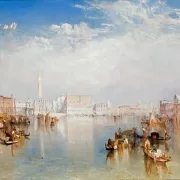 William Turner | Der Dogenpalast - 1841 | Gerahmter Kunstdruck | Romantik | formida