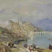 William Turner | Dort-pakkebåden fra Rotterdam - 1818 | Indrammet kunsttryk | Romantic | formida