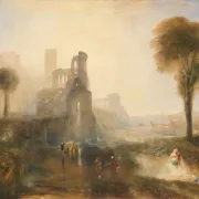 William Turner | Caligulas palads og bro - 1831 | Indrammet kunsttryk | Romantic | formida