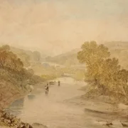 William Turner | Das Tal des Washburn – 1831 | Gerahmter Kunstdruck | Romantik | formida